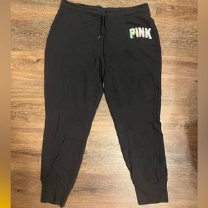Pink sweatpants